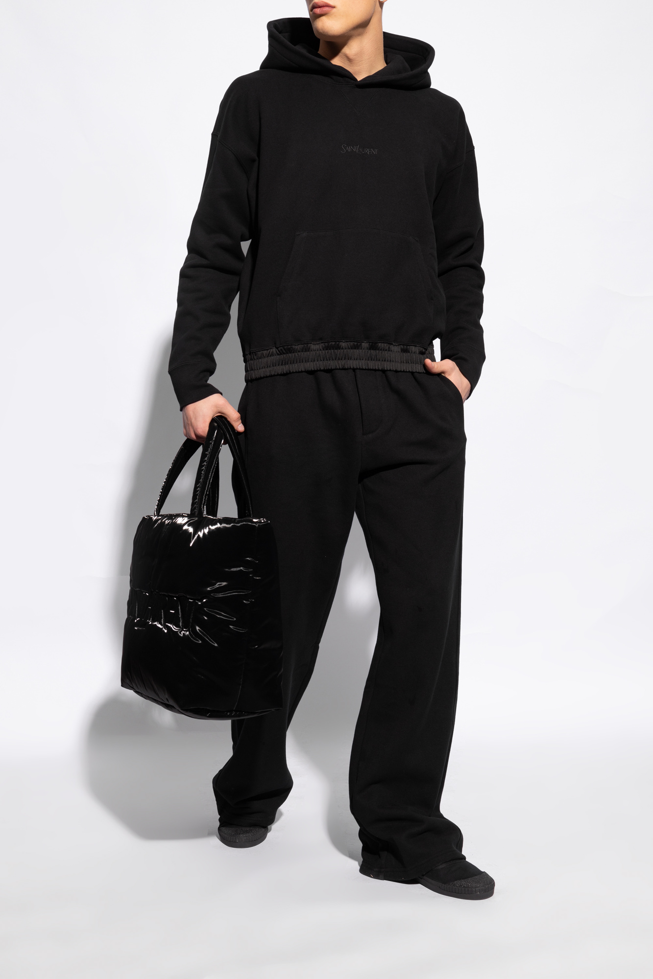 Black 'Wes' sneakers Saint Laurent - SchaferandweinerShops